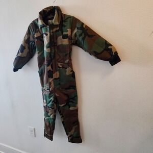 Rothco Boys Camo‎ Insulated Coveralls Cold Weather Winter Snow Ski Outdoor Suit